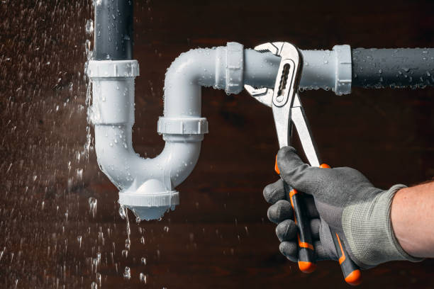 Professional Plumbing technician working in Hamlet, IN